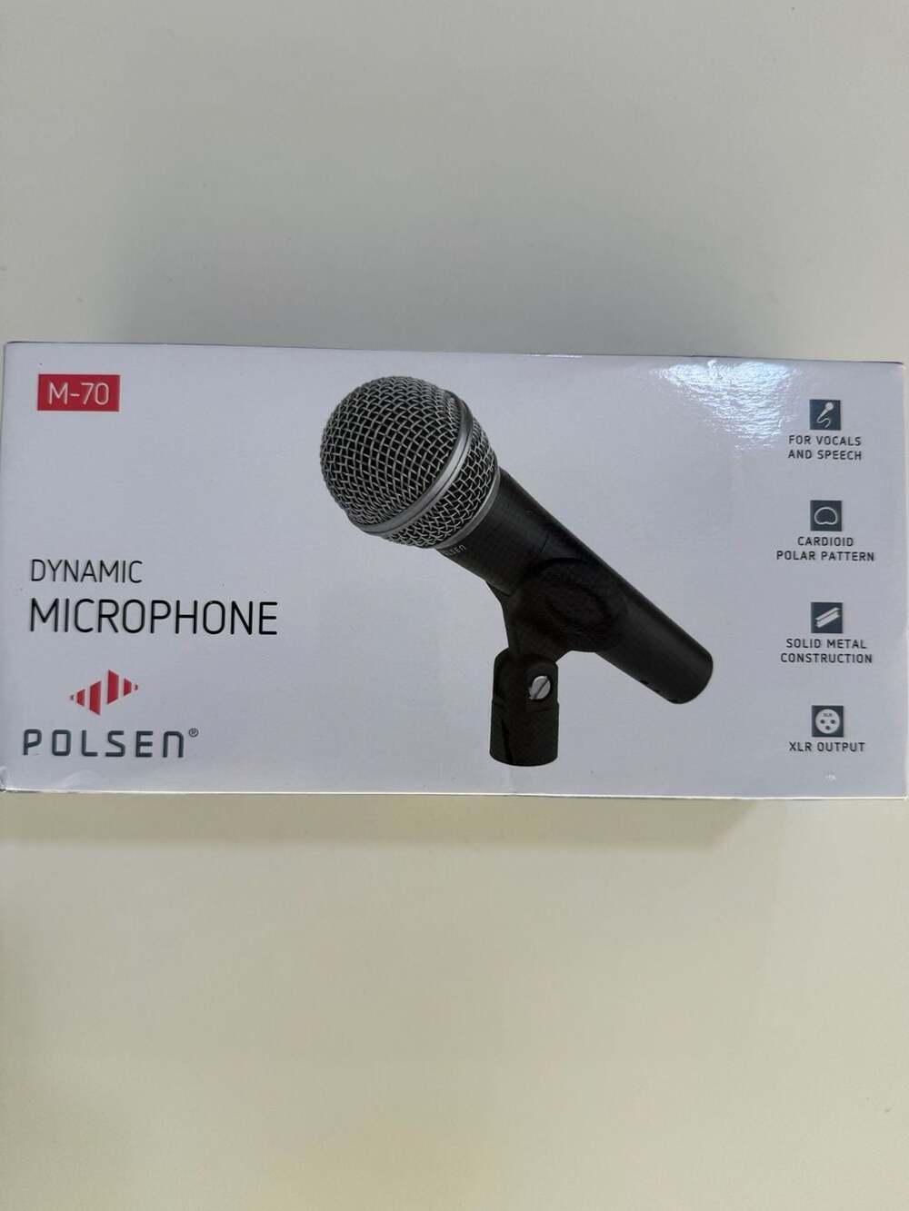 Polsen M-70 Dynamic Handheld Microphone